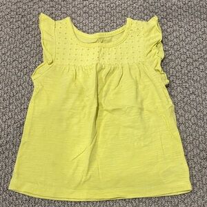 Cherokee Lemon Ruffle Sleeve dress 3T